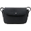 Yoshi Maguire Flap Over Leather Shoulder Bag / Handbag Black