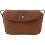 Yoshi Maguire Flap Over Leather Shoulder Bag / Handbag Brown