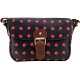Yoshi Kitsch Canvas Cartridge Bag with Leather Trim (Yoshi Print)