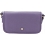 Yoshi Blake Flap Over Leather Shoulder Bag / Handbag Lavender