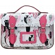 Yoshi Dewhurst Owl Print Leather Satchel / Small Work Bag