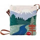 Yoshi Yoshi-Mite National Park Applique Leather Across Body Bag