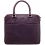 Yoshi Wilton Ladies Leather Business Netbook / iPad Bag Plum