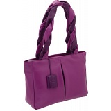 Yoshi Elsie Twisted Strap Shoulder Bag / Leather Handbag