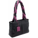 Yoshi Elsie Twisted Strap Shoulder Bag / Leather Handbag