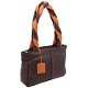 Yoshi Elsie Twisted Strap Shoulder Bag / Leather Handbag