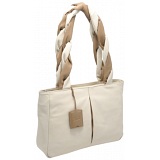 Yoshi Elsie Twisted Strap Shoulder Bag / Leather Handbag