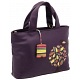 Yoshi Hampton Bird Applique Medium Size Grab Bag / Leather Handbag