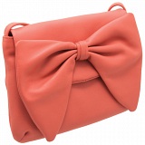 Yoshi Olivia Mini Bow Shoulder / Across Body Leather Handbag