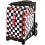 ZUCA Sport Checkerz Sit On Rolling Kit Bag (FRAME & INSERT) Black 