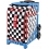 ZUCA Sport Checkerz Sit On Rolling Kit Bag (FRAME & INSERT) Blue 