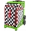 ZUCA Sport Checkerz Sit On Rolling Kit Bag (FRAME & INSERT) Green 