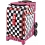 ZUCA Sport Checkerz Sit On Rolling Kit Bag (FRAME & INSERT) Pink 