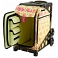 ZUCA Sport Flowerz Sit On Rolling Kit Bag (FRAME & INSERT)