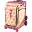 ZUCA Sport Flowerz Sit On Rolling Kit Bag (FRAME & INSERT) Pink 