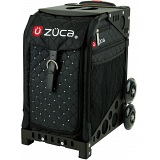 ZUCA Sport Mystic Quilted Black Sit On Rolling Kit Bag (FRAME & INSERT)