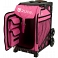 ZUCA Sport Hot Pink Quilted Sit On Rolling Kit Bag (FRAME & INSERT)