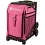 ZUCA Sport Hot Pink Quilted Sit On Rolling Kit Bag (FRAME & INSERT) Black 